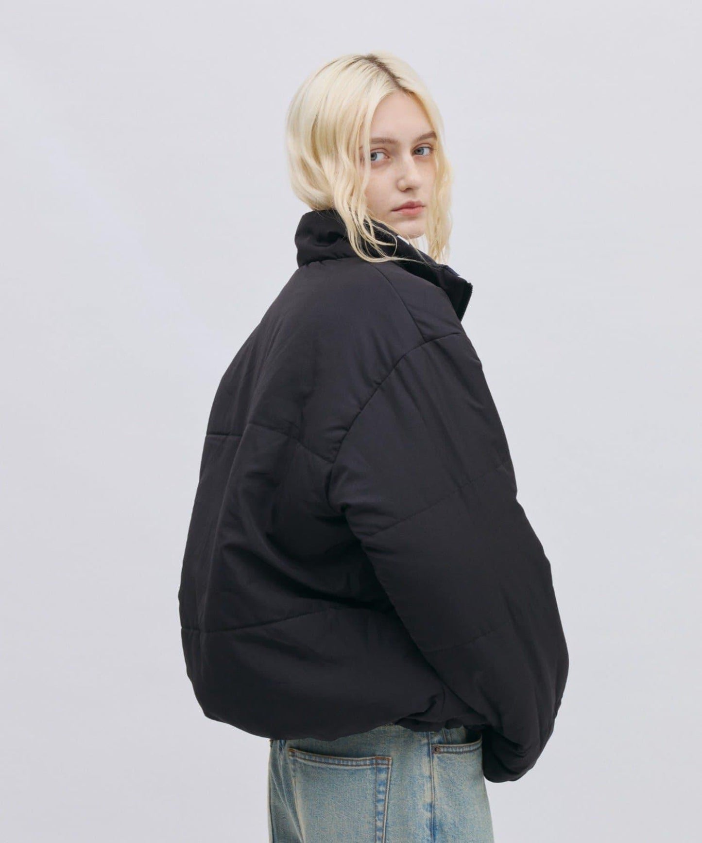 FILA 聯名款 雙面穿棉服夾克