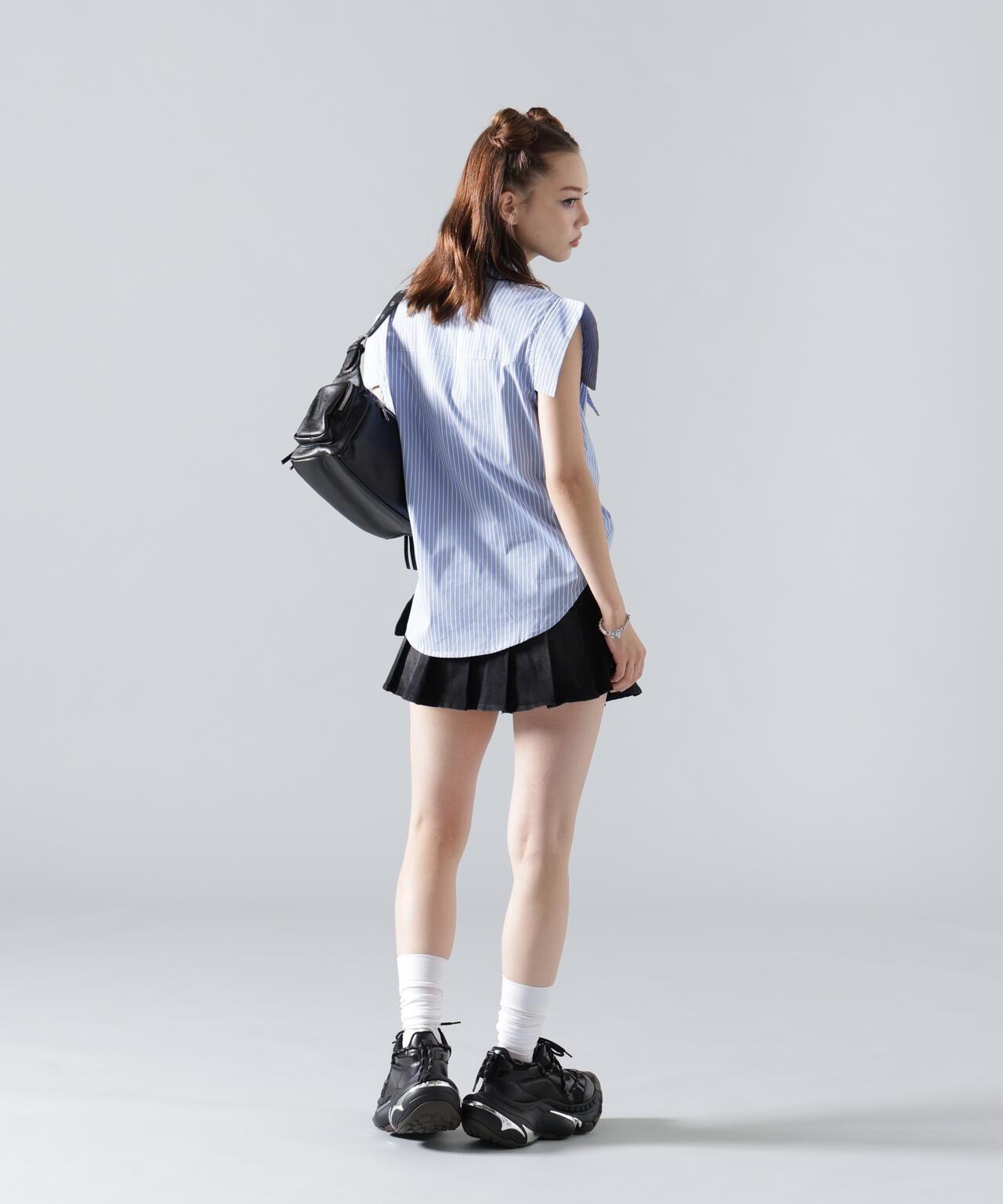 MAVYTH/メヴィス NO SLEEVE SHIRT