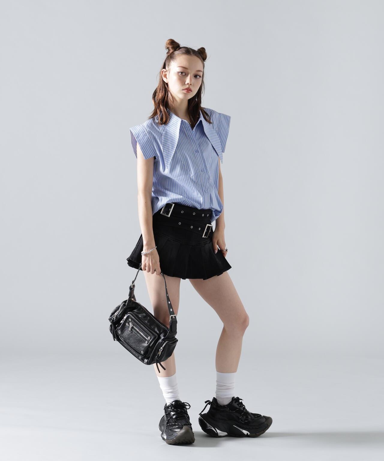 MAVYTH/メヴィス NO SLEEVE SHIRT