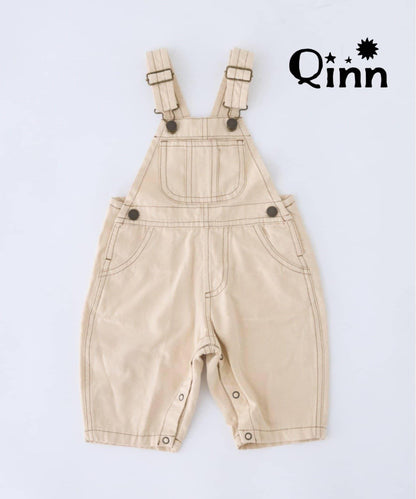 兒童 Qinn鴨子揹帶褲