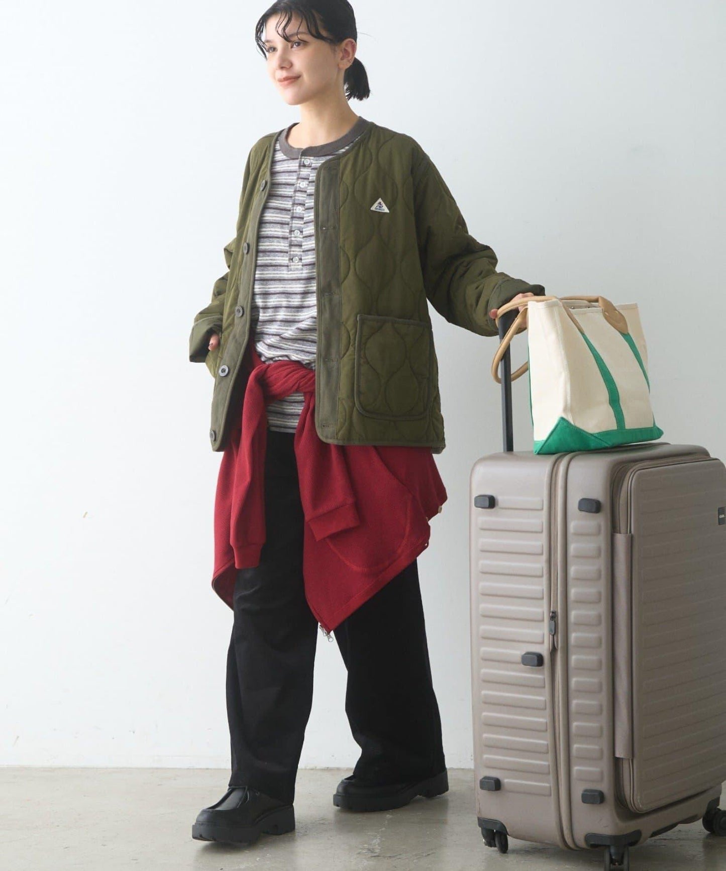 GEVACO 絎縫短款夾克