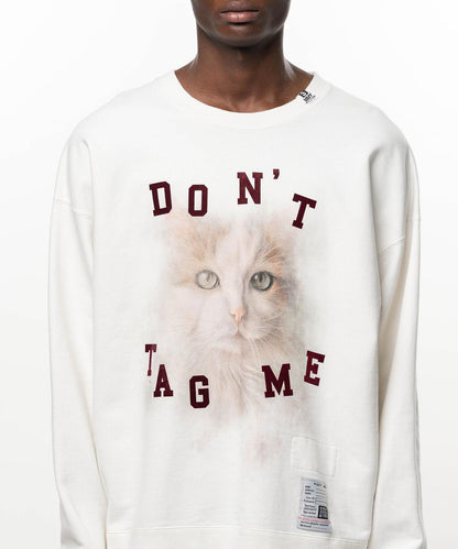 Maison MIHARAYASUHIRO CAT PRINTED SWEAT PULLOVER 衛衣