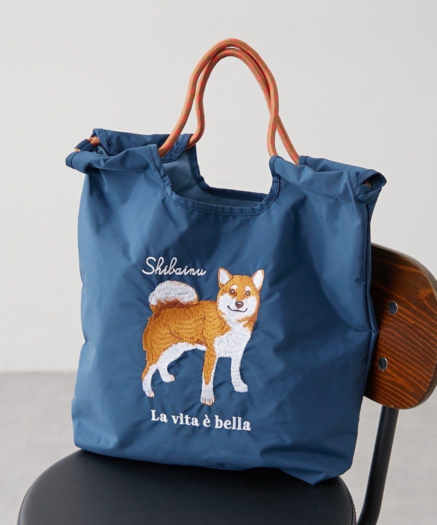 動物刺繡 帆布包
