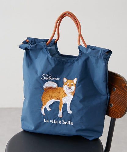 動物刺繡 帆布包