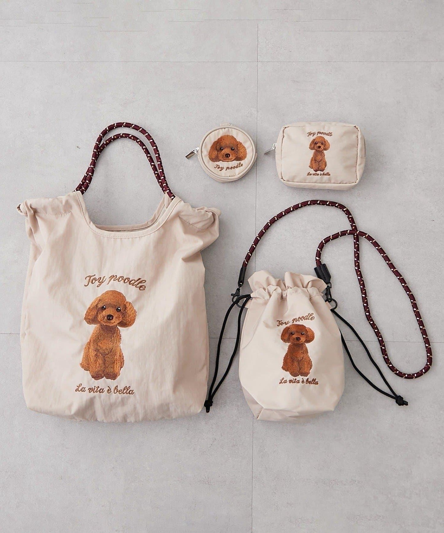 動物刺繡 帆布包