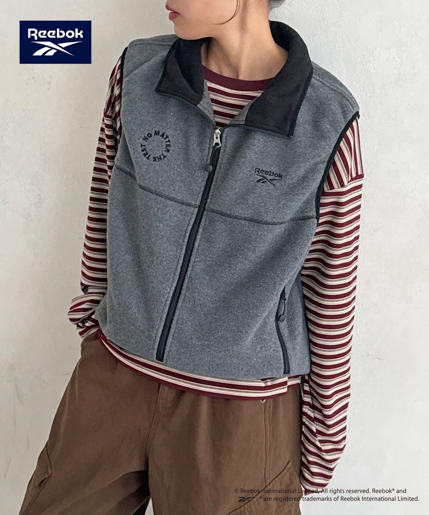 Reebok 抓絨馬甲