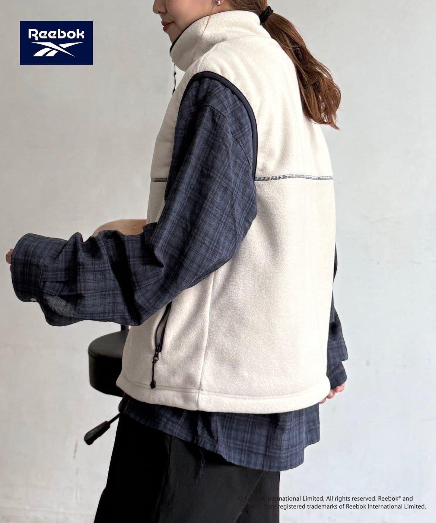 Reebok 抓絨馬甲
