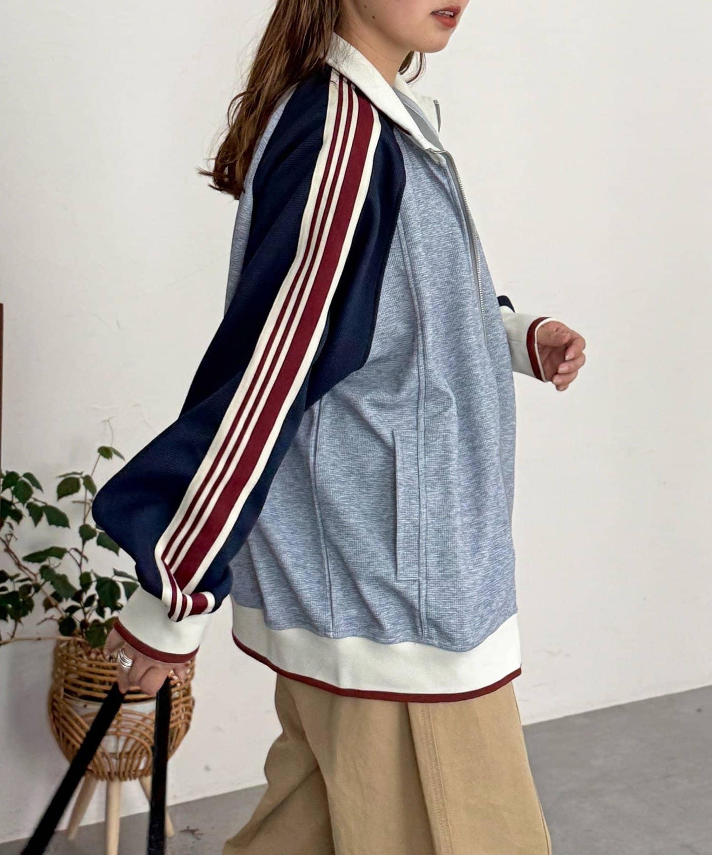 華夫格運動夾克