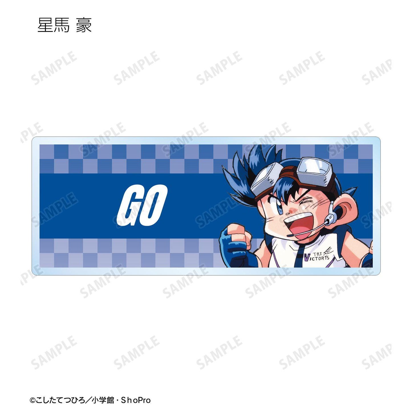 爆走兄弟レッツ＆ゴー!!（四驅兄弟） 亞克力姓名牌 完整盒裝 10包入