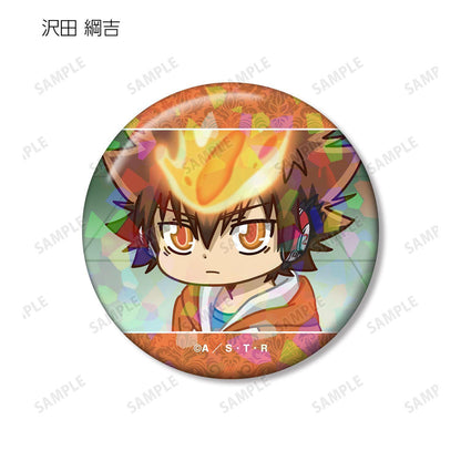 家庭教師ヒットマンREBORN（家庭教師HITMAN REBORN!） ゆるコマ 鐳射徽章 10個裝 整盒