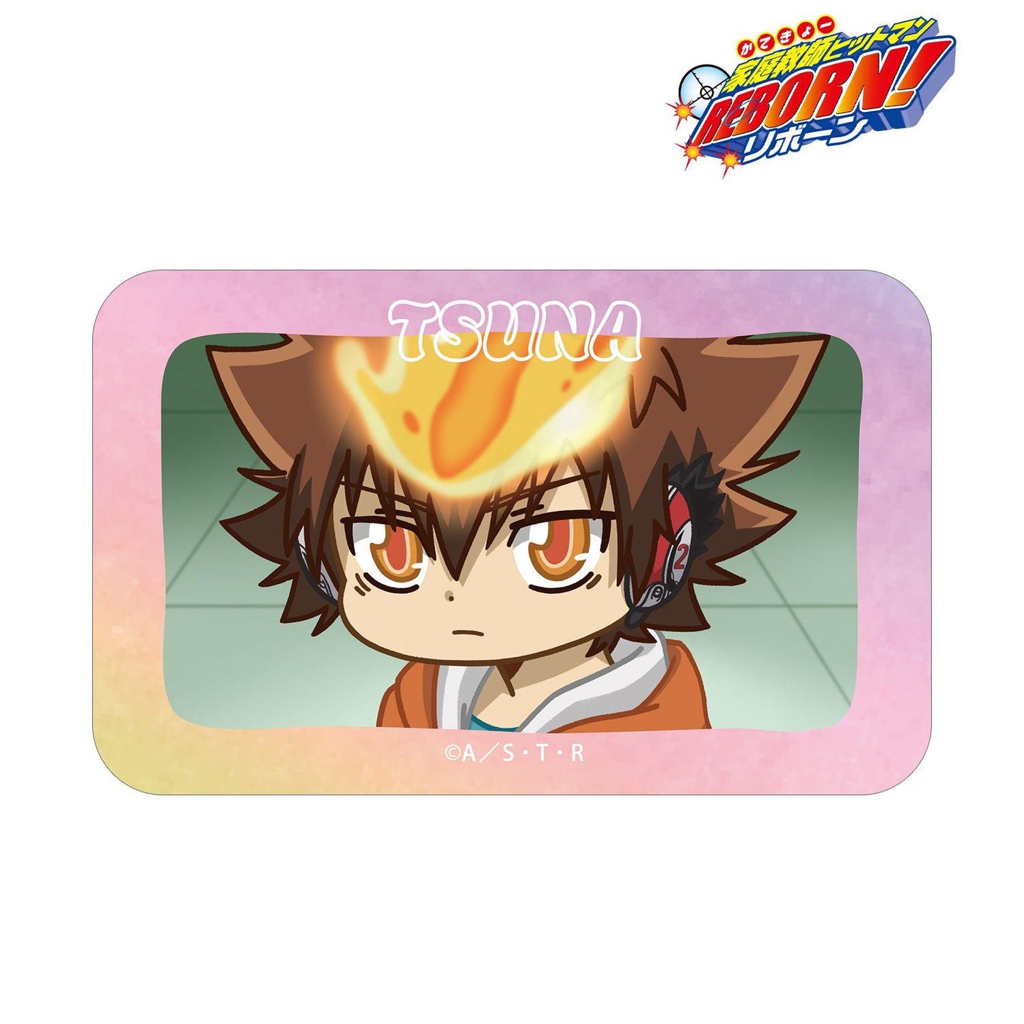 家庭教師ヒットマンREBORN（家庭教師HITMAN REBORN!） 沢田綱吉 ゆるコマ系列 鐳射卡貼