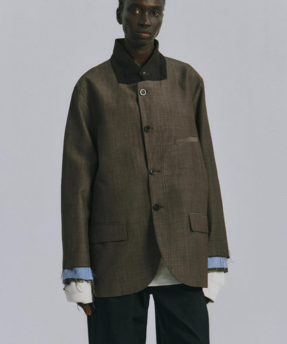 ANCELLM/アンセルム/LAYERED TAILORED JACKET/ANC-JK106