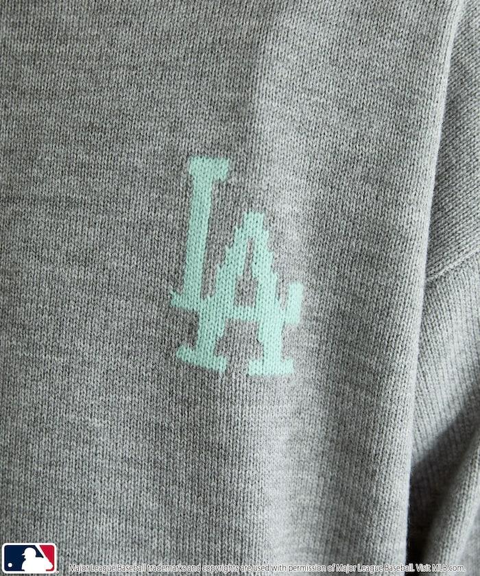MLB 撞色針織衫