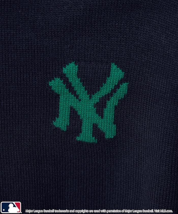 MLB 撞色針織衫