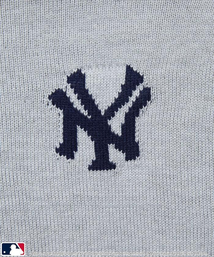 MLB 撞色針織衫