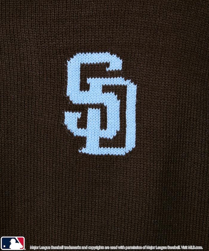 MLB 撞色針織衫