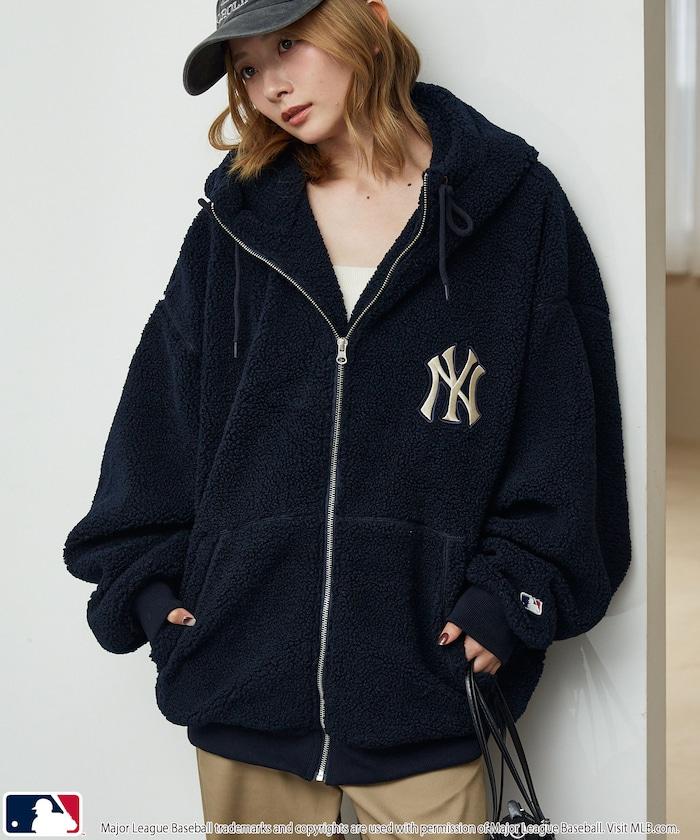 MLB 抓絨連帽衫