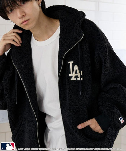 MLB 抓絨連帽衫
