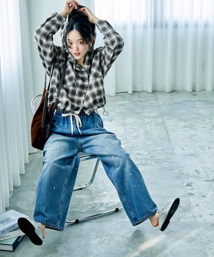 連帽 法蘭絨襯衫