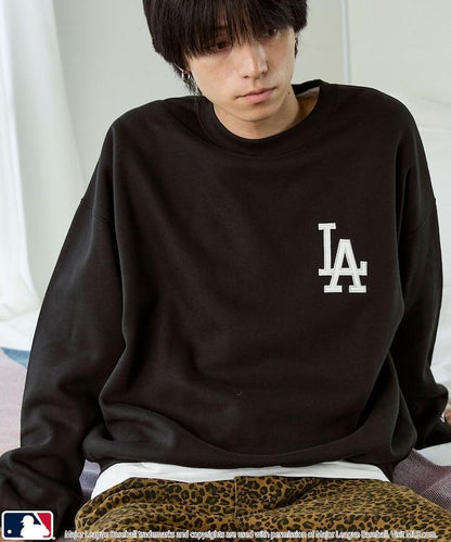 聯名 MLB 裡起毛 クルーネック ロゴ スウェット 限定展開