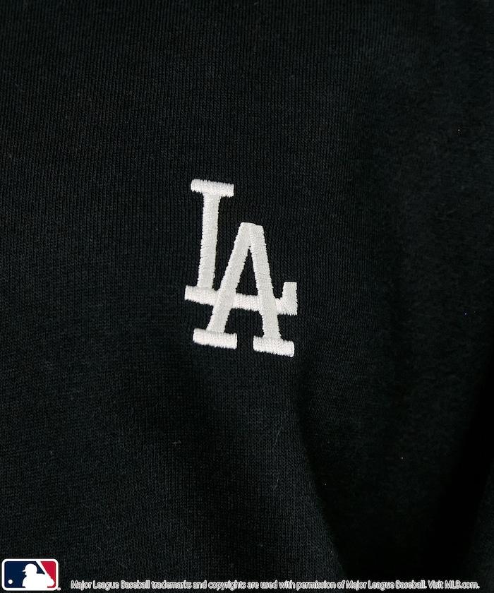 MLB 裡起毛 超寬鬆廓形 刺繡Logo 衛衣 針織套頭衫