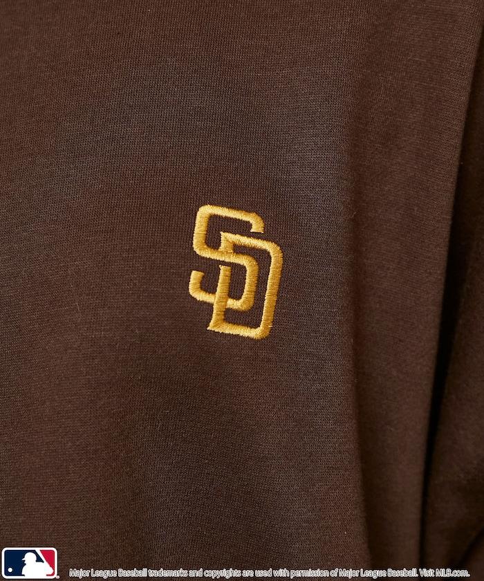 MLB 裡起毛 超寬鬆廓形 刺繡Logo 衛衣 針織套頭衫