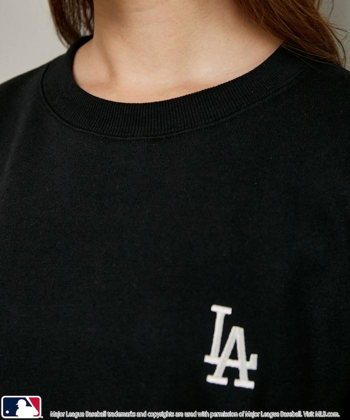 MLB 裡起毛 超寬鬆廓形 刺繡Logo 衛衣 針織套頭衫