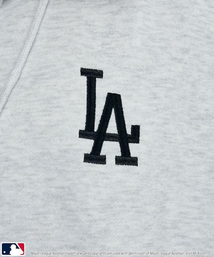 聯名 MLB 裡起毛 ジップ フェイクファー 付 フーディー スウェット 限定展開