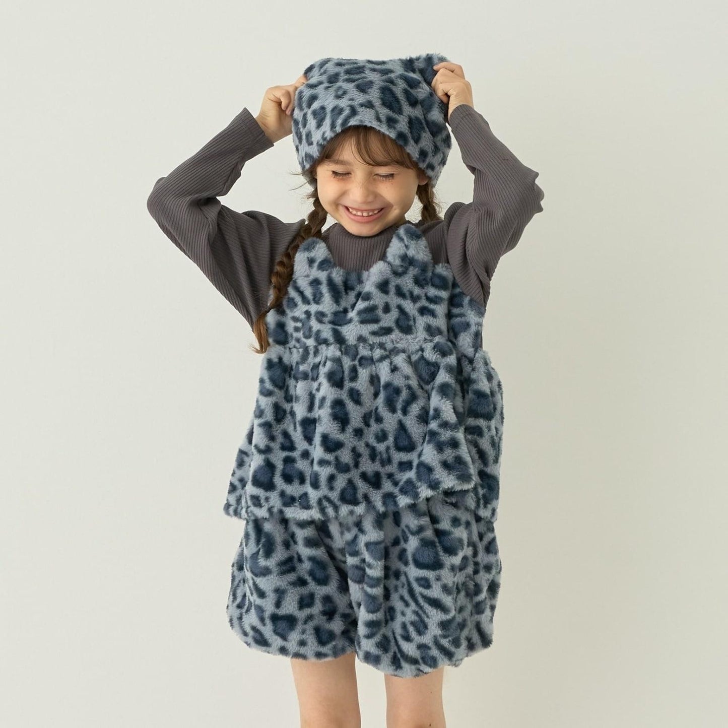 【商品】【ハロウィン】貓咪馬甲上衣·氣球褲套裝