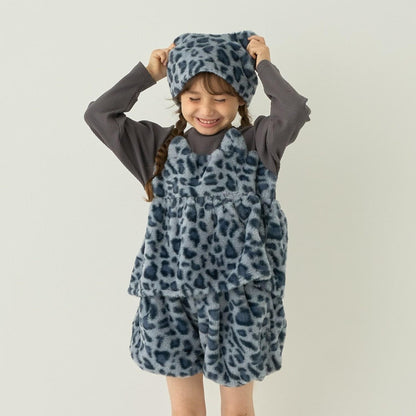 【商品】【ハロウィン】貓咪馬甲上衣·氣球褲套裝
