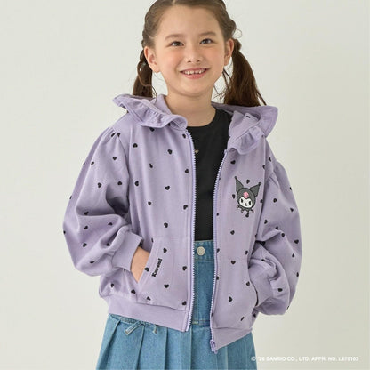 ハロウィン サンリオキャラクターズ（三麗鷗明星） assorted print full zip parka