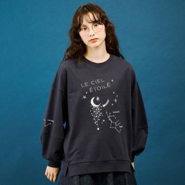 星座圖案變形套頭衫 130cm