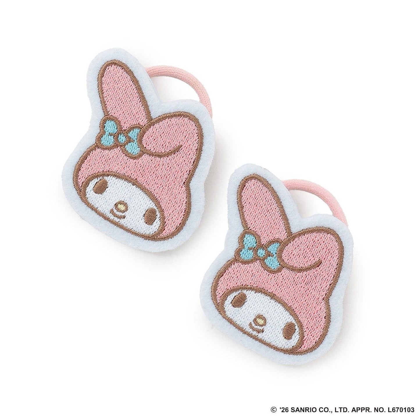【ハロウィン】【サンリオキャラクターズ】アソートワッペンヘアゴム2コセット