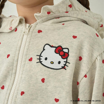 ハロウィン サンリオキャラクターズ（三麗鷗明星） assorted print full zip parka