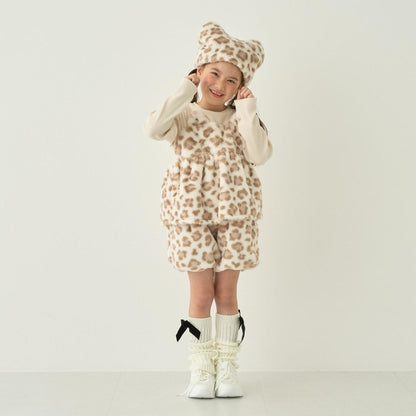 【商品】【ハロウィン】貓咪馬甲上衣·氣球褲套裝