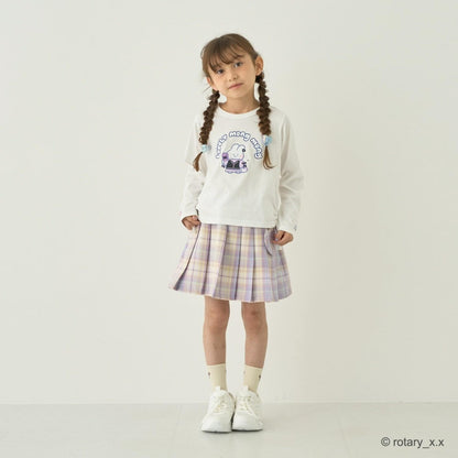 【ハロウィン】ハートポーチ付きチェックプリーツスカート