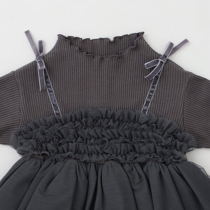 【商品】【ハロウィン】チュール重ねワンピース