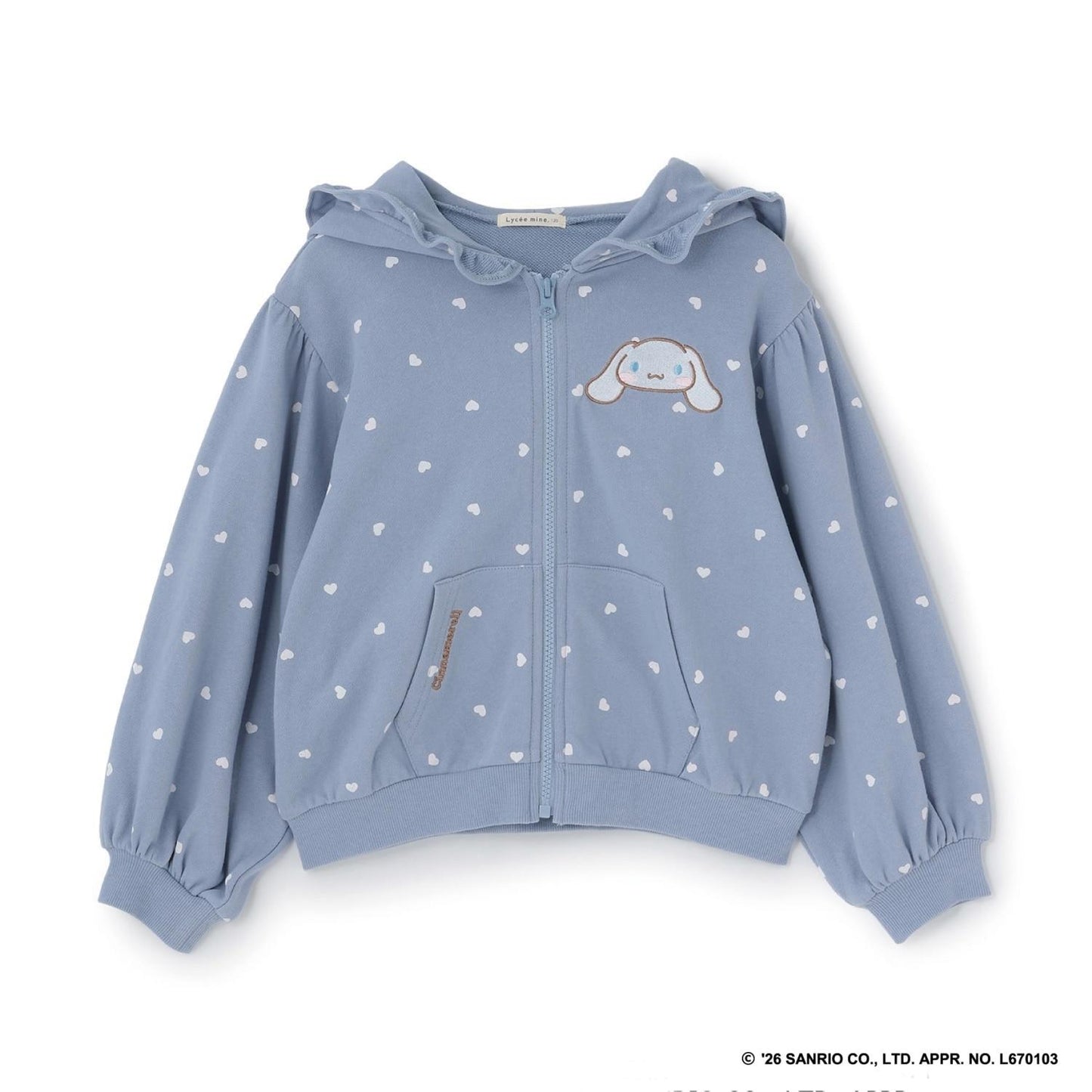 ハロウィン サンリオキャラクターズ（三麗鷗明星） assorted print full zip parka