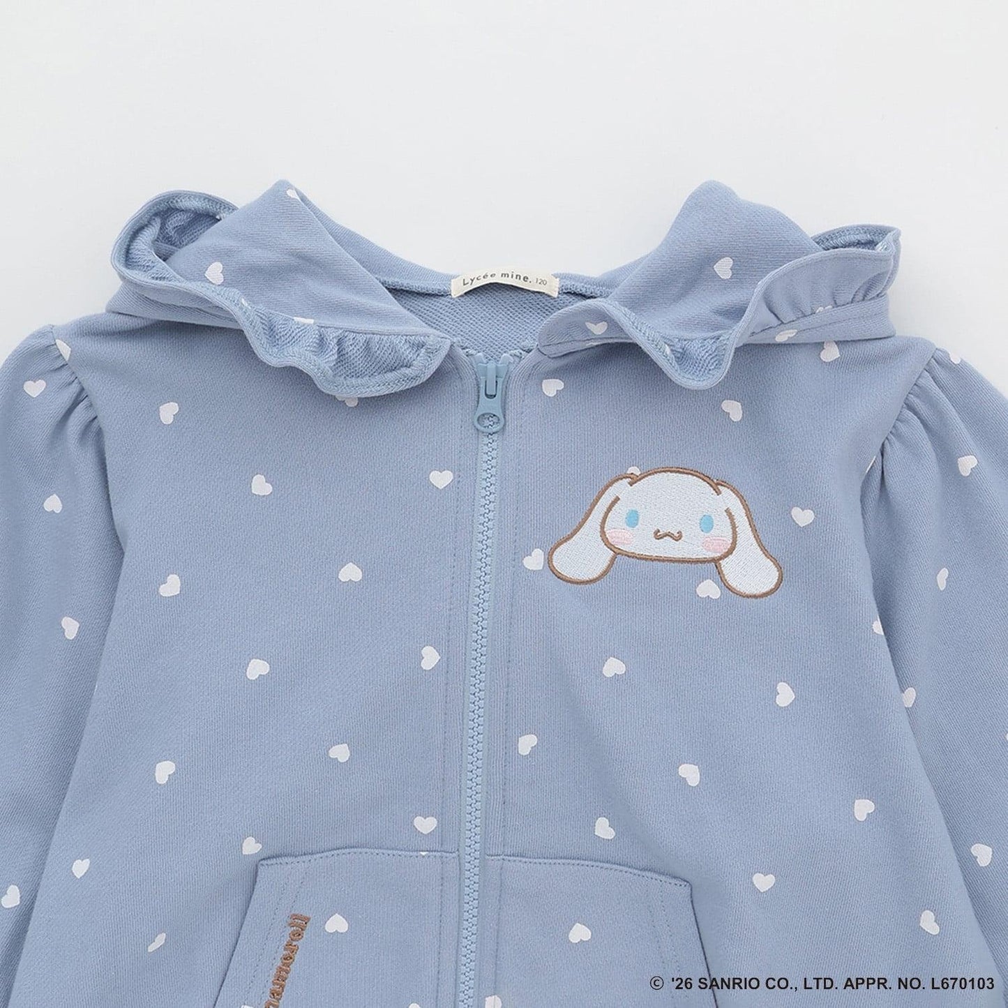 ハロウィン サンリオキャラクターズ（三麗鷗明星） assorted print full zip parka