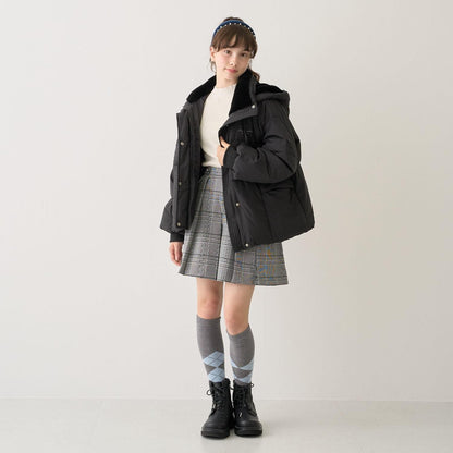 【130cmあり】チャームつきカーゴキュロット