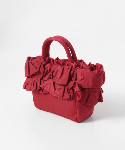 GANNI MINI SHOPPER RUFFLE