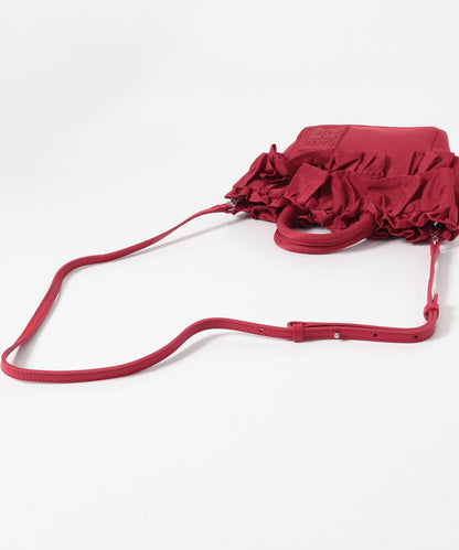 GANNI MINI SHOPPER RUFFLE