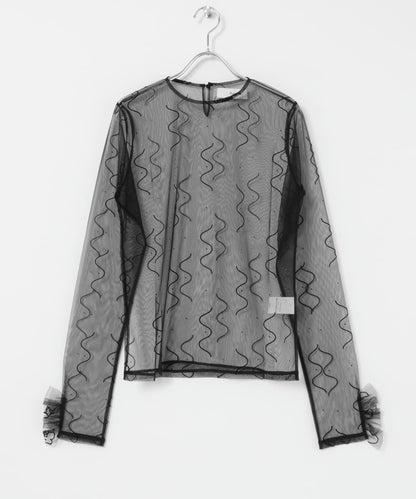 Po/tulle top 納米