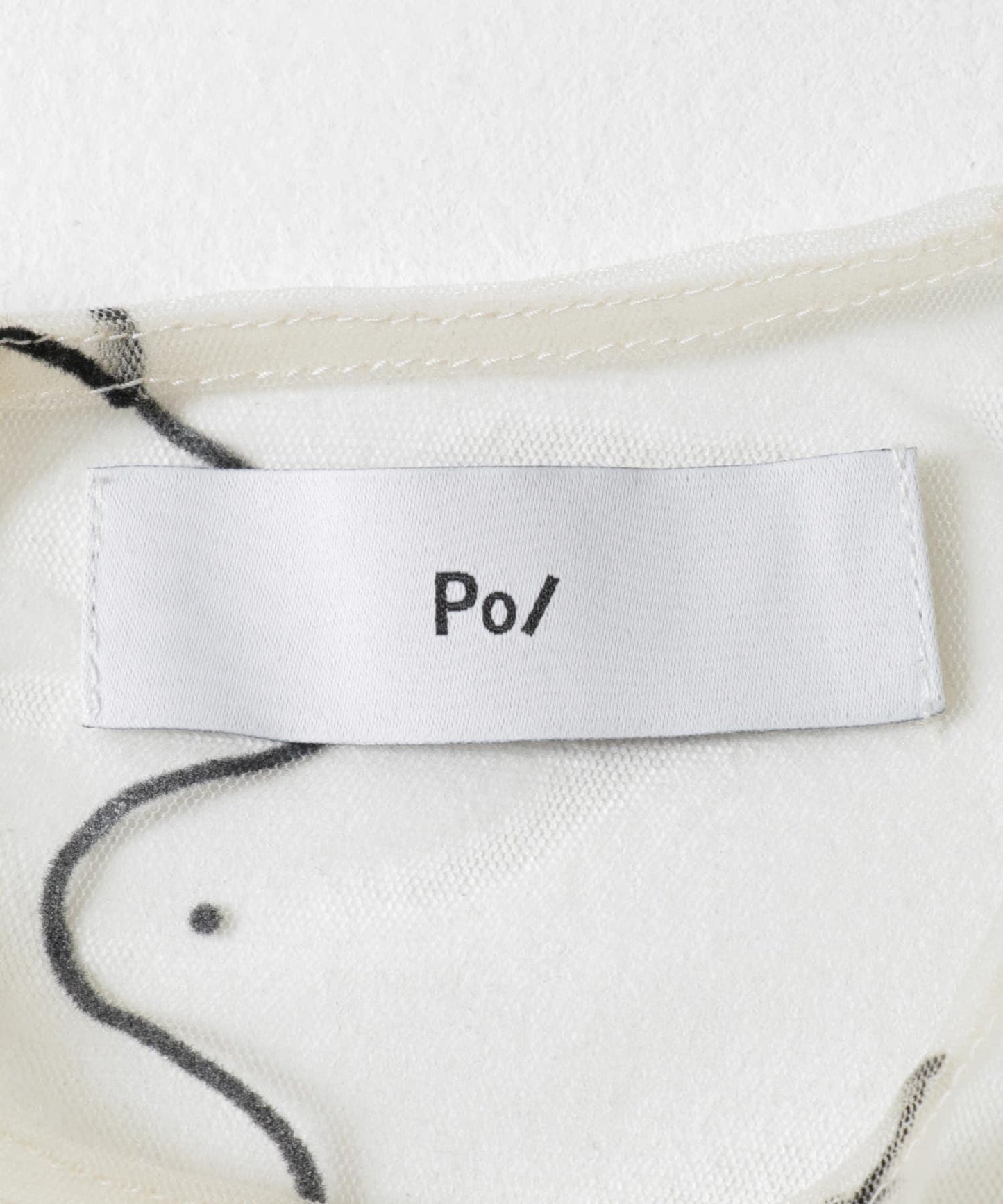 Po/tulle top 納米
