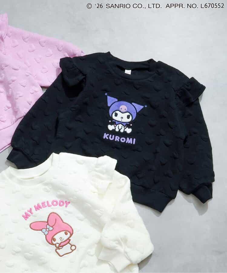 マイメロディ（美樂蒂） 庫洛米系列 庫洛米&美樂蒂 刺繡衛衣