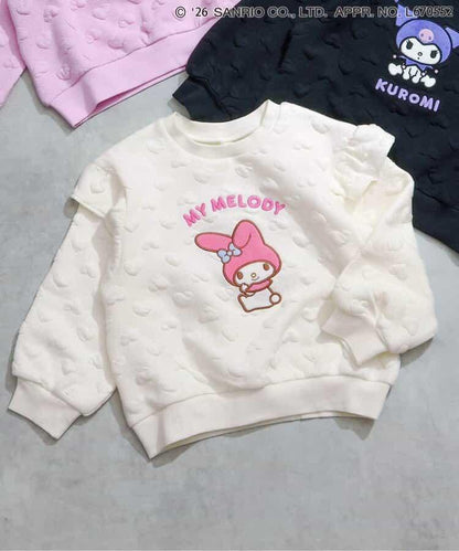 マイメロディ（美樂蒂） 庫洛米系列 庫洛米&美樂蒂 刺繡衛衣