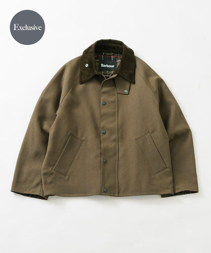 『聯名』Barbour / URBAN RESEARCH TRANSPORT WOOL JACKET