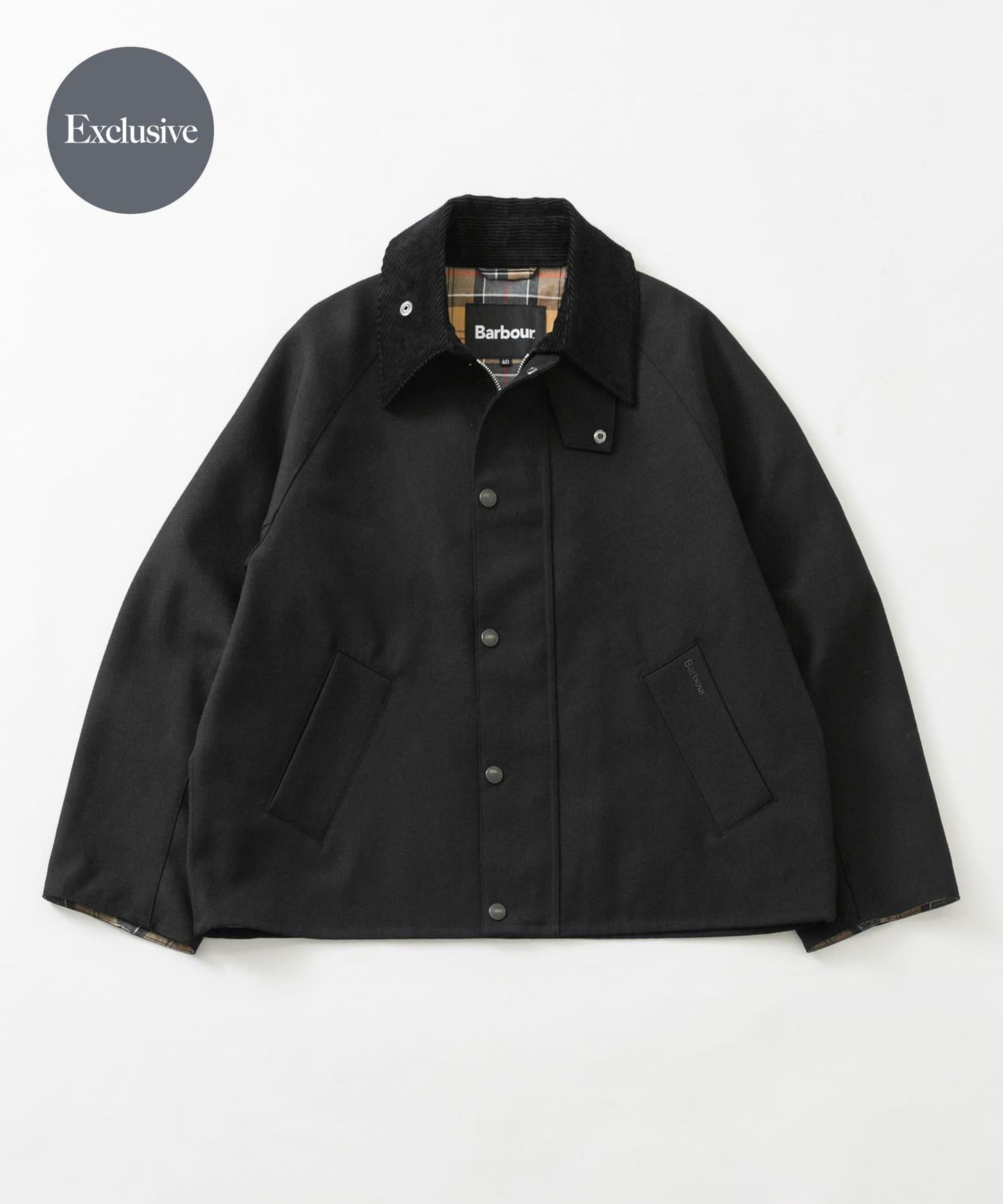 『聯名』Barbour / URBAN RESEARCH TRANSPORT WOOL JACKET