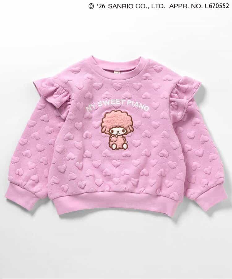マイメロディ（美樂蒂） 庫洛米系列 庫洛米&美樂蒂 刺繡衛衣