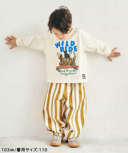 カーブシルエットパンツ(セットアップ可)